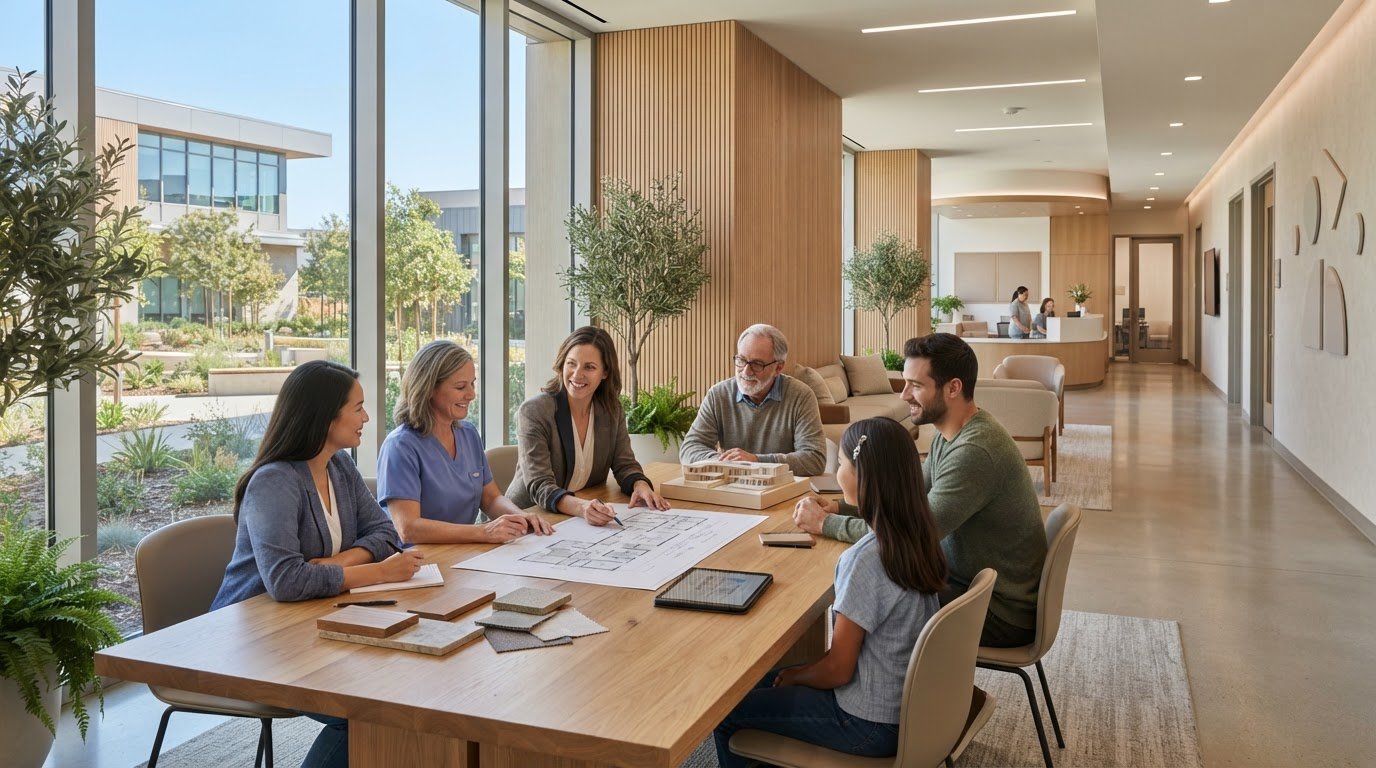 Treatment center facility planning for care and compliance